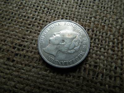 Hollandia , ezüst 1 gulden 1924 