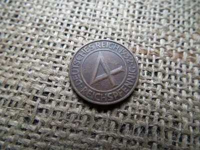 Birodalmi 4 pfennig 1932 F