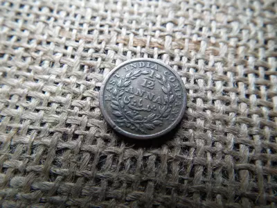 India - Brit 1/12 Anna 1835  - IV. Vilmos király és Viktória királynő , Kelet Indiai társaság 