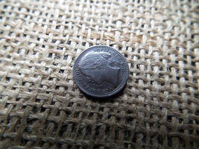 Málta , 1/3 farthing 1878 , gyönyörű 
