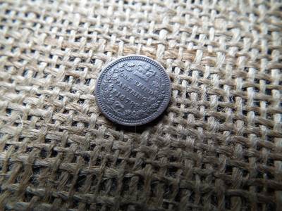 Málta , 1/3 farthing 1878 , gyönyörű 