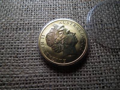 Ausztrália emlék 5 dollár 2000 , Sydney olimpia ! Tenisz , dollars 