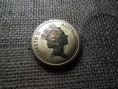 Ausztrália emlék 5 dollár 2000 , Sydney olimpia ! Atlétika , dollars 