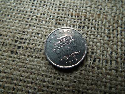 Jamaica 10 cent 1975 , cents , verdefényes  