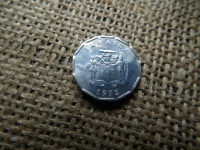 Jamaica 1 cent 1975 , verdefényes  , FAO 