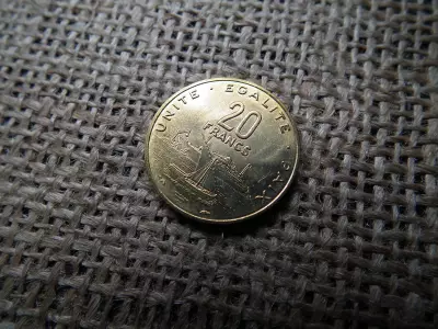 Dzsibuti 20 frank 1983 , francs , verdefényes  
