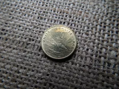 Dzsibuti 10 frank 1983 , francs , verdefényes  