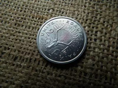 Dzsibuti 2 frank 1977 , francs , verdefényes  