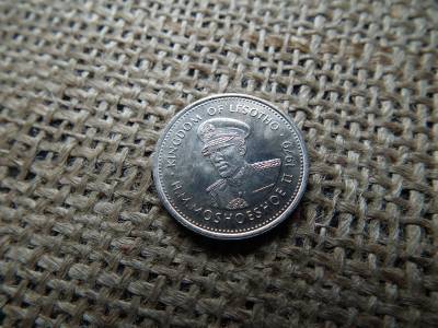 Lesotho 25 Lisente 1979 , verdefényes 
