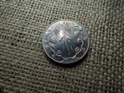 Vanuatu 50 vatu 1983 , verdefényes 