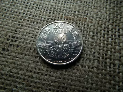 Vanuatu 20 vatu 1983 , verdefényes 