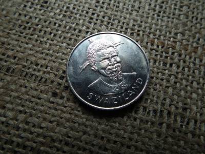 Szváziföld 1 Lilangeni 1979 , verdefényes  - Sobhuza II 