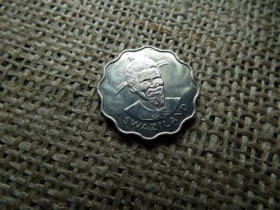 Szváziföld 20 cents 1979 , cent , verdefényes  - Sobhuza II 