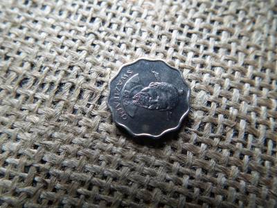Szváziföld 2 cents 1979 , cent , verdefényes  - Sobhuza II 