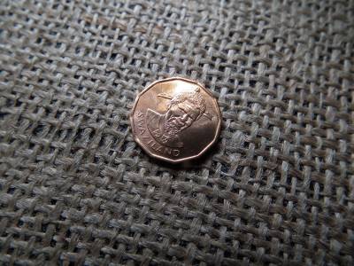 Szváziföld 1 cent 1982  , verdefényes  - Sobhuza II 