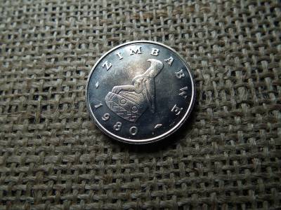 Zimbabwe 1 dollár 1980 , dollar , verdefényes 