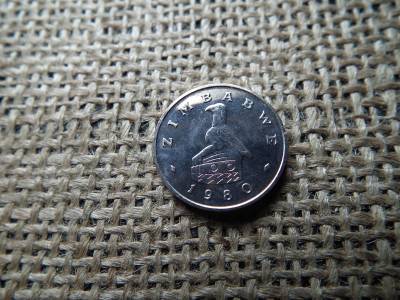Zimbabwe 10 cent 1980 , cents , verdefényes 