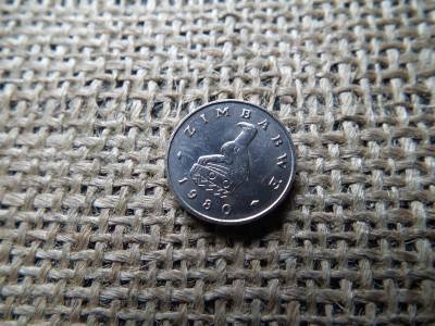 Zimbabwe 5 cent 1980 , cents , verdefényes 