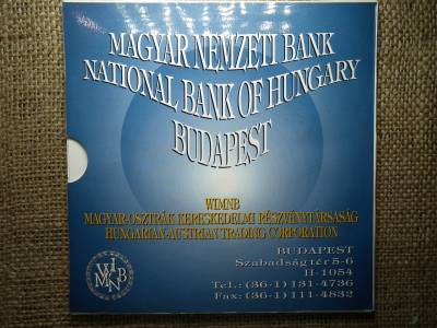 Dísztokos forgalmi sor 1993 BU , Forint és fillér , egylapos  