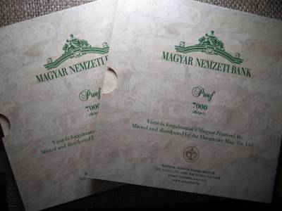 Dísztokos forgalmi sor 2005 PP , József Attila 10 forint    , Forint , ár / sor 