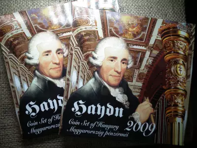 Dísztokos forgalmi sor 2009 PP , Haydn ezüst   , Forint , ár / sor 