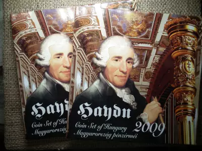 Dísztokos forgalmi sor 2009 BU  , Haydn ezüst   , Forint , ár / sor 