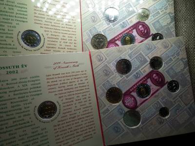 Dísztokos forgalmi sor 2002 BU  , Kossuth 100 forint  , Forint , ár / sor 
