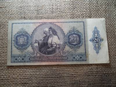 20 pengő 1941 , ritka C 285 sorozatszám 