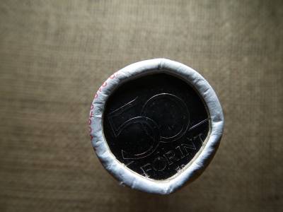 50 forint 2018 Családok éve , bontatlan rolni 