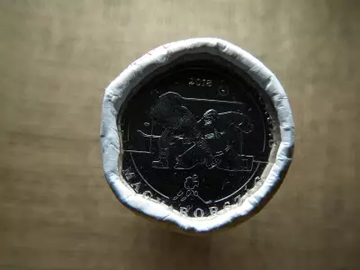 50 Forint 2018 50 db-os bontatlan rolni , Jégkorong VB 