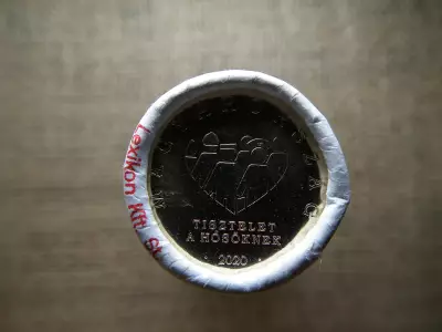 Magyarország 20 forint Tisztelet a hősöknek 2020 UNC 50 darabos MNB-s rolni