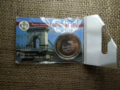 200 forint 2009 - Első napi veret bontatlan díszcsomagolásban - UNC