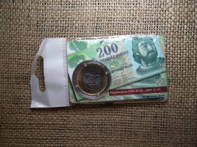 200 forint 2009 - Első napi veret bontatlan díszcsomagolásban - UNC