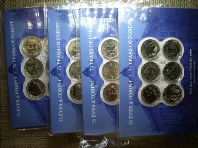 5 Forint 2021 - 75 éves a Forint Első napi veret , ár / bliszter 