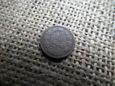5/10 krajcár 1858 V , Velence 