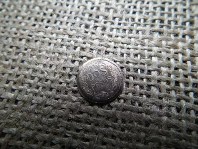 Mini arany 2 peso 1945 , Dos Pesos 