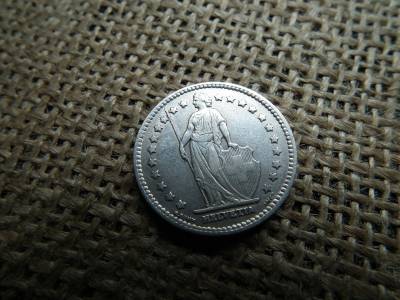 Svájc , ezüst 1 frank 1914 B , franc