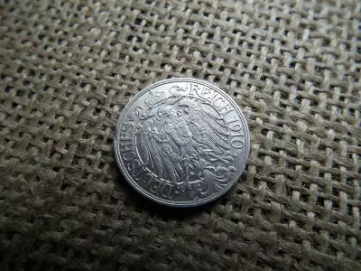 Birodalmi 25 pfennig 1910 A