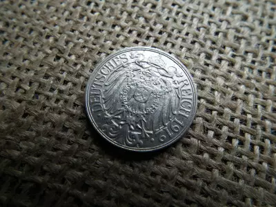 Birodalmi 25 pfennig 1912 D