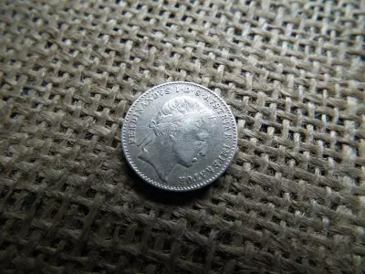 Ausztria , I. Ferdinánd , koronázási jeton 1836 Prága , érem , Ezüst zseton ,  cseh király koronázása Prágában