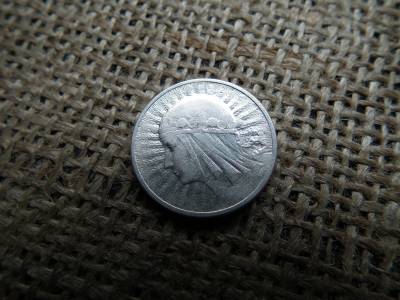Lengyelország , ezüst  2 zloty 1932 , Zlotys Polonia 
