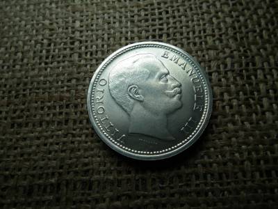 Olaszország ezüst 5 líra 1901 utánveret , Lire 1901 - Victor Emmanuel III 