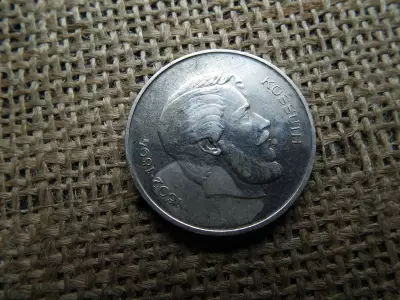 Ezüst 5 forint 1947 ,  HOMLOKKÖZÉPIG ÉRŐ HAJ 