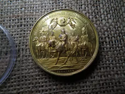 896 - 1896 Millennium emlékérem , Ferenc József ! Nézz Árpádra Magyar Ki Hazát Állita Nemednek ! 