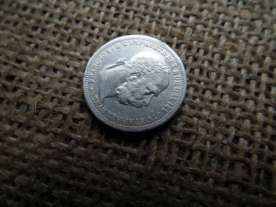 Ezüst 1 korona 1901 , corona 