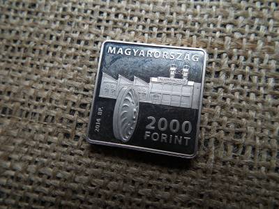 2000 forint 2014 Ganz Ábrahám PP 