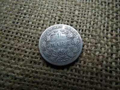 Birodalmi ezüst 1 márka 1874 G , mark 