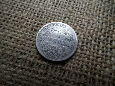 Birodalmi ezüst 1 márka 1876 G  , mark 