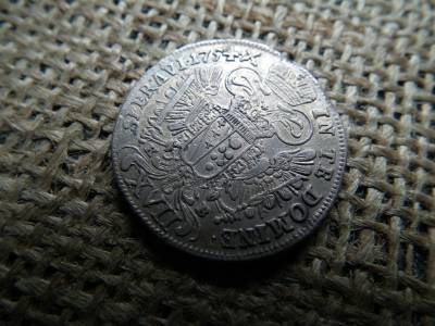 Ferenc , ezüst XVII krajcár 1754 KB , 17 kreuzer 