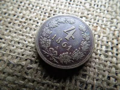 4 krajcár 1861 A 